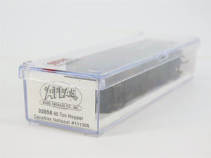 N Scale Atlas 32856 CN Canadian National 3-Bay Open Hopper #111309 w/ Load