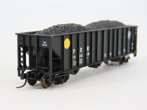 N Scale Atlas 32764 PRR Pennsylvania Railroad 3-Bay Open Hopper #180419 w/ Load