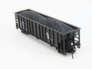 N Scale Atlas 32786 C&O Chesapeake & Ohio 3-Bay Open Hopper #82516 w/ Load
