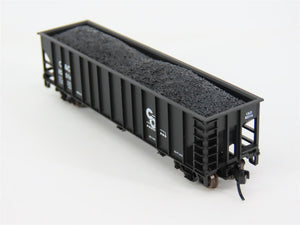 N Scale Atlas 32786 C&O Chesapeake & Ohio 3-Bay Open Hopper #82516 w/ Load
