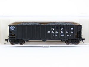 N Scale Atlas 32794 NYC New York Central 3-Bay Open Hopper #904941 w/ Load
