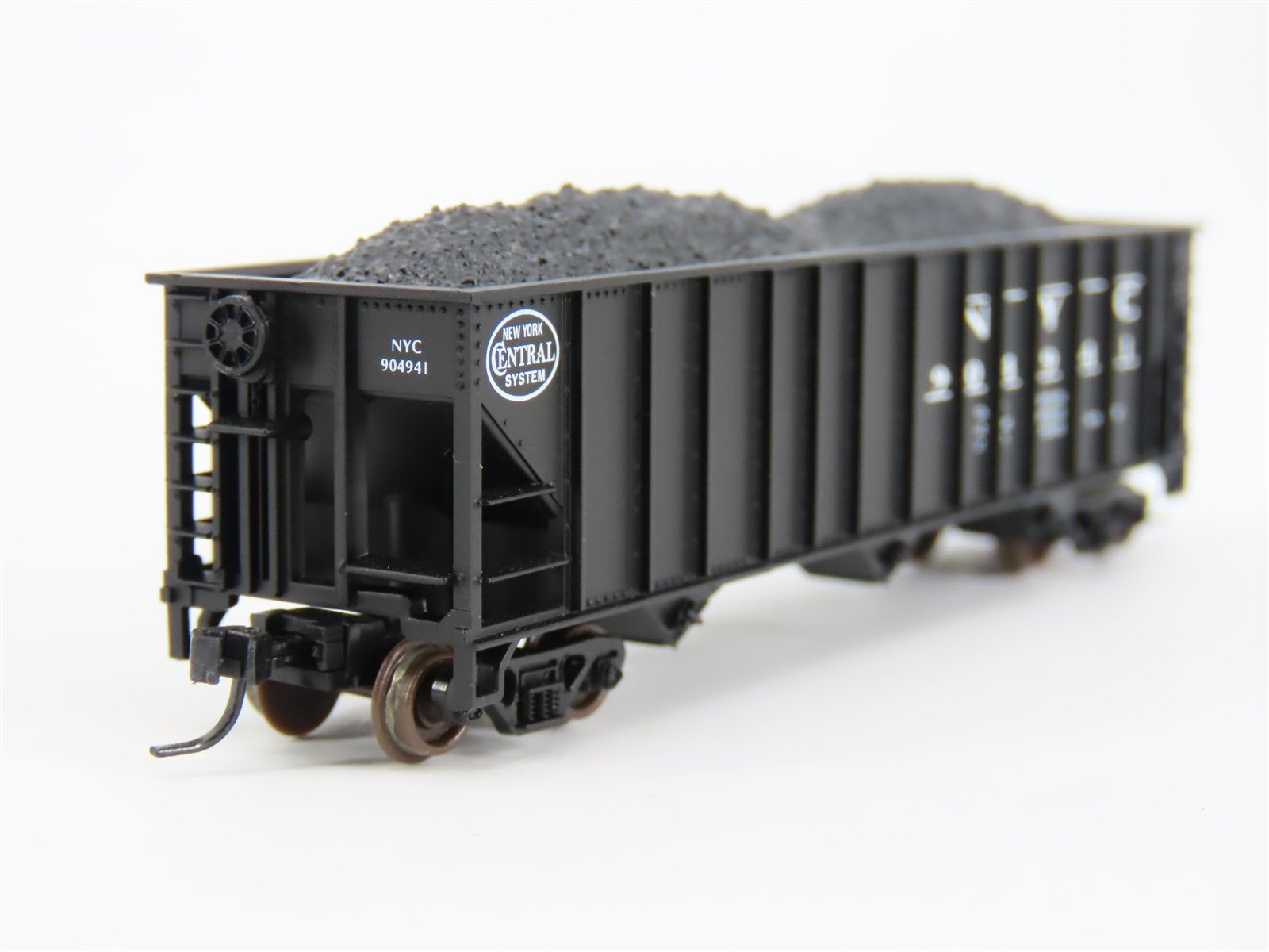N Scale Atlas 32794 NYC New York Central 3-Bay Open Hopper #904941 w/ Load