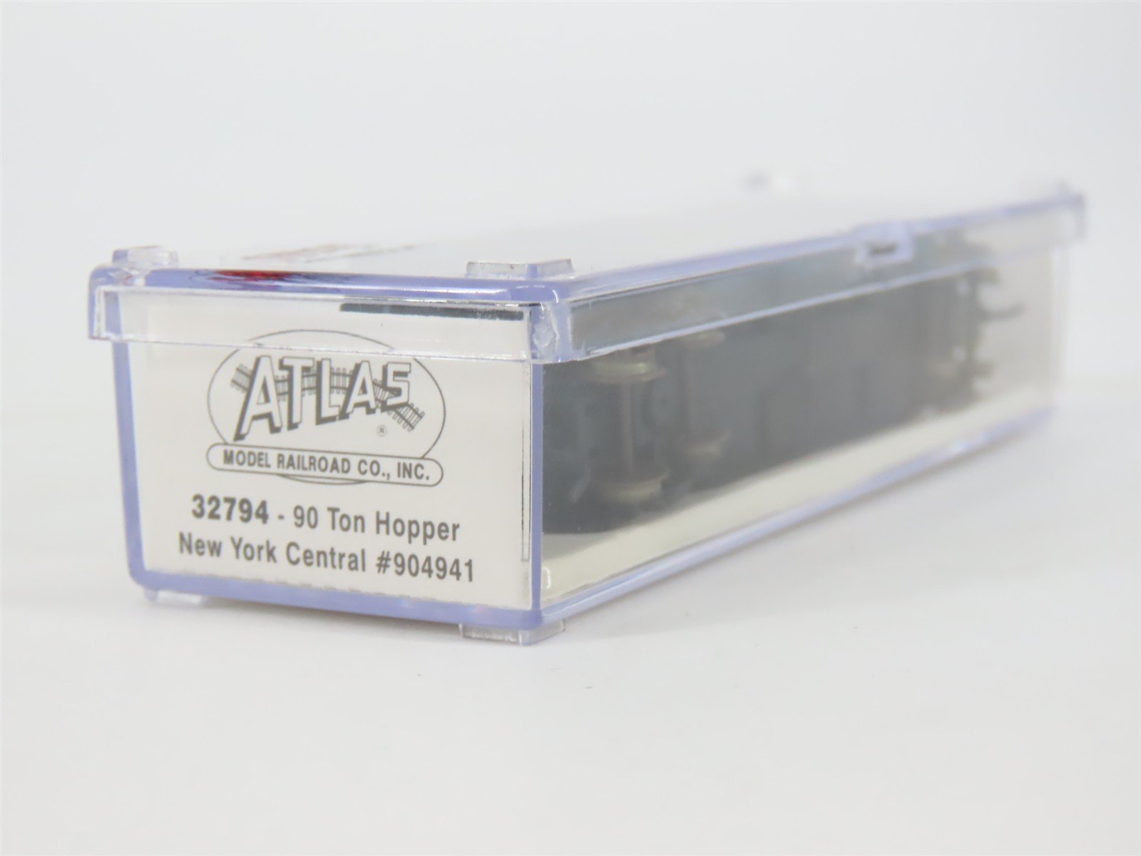 N Scale Atlas 32794 NYC New York Central 3-Bay Open Hopper #904941 w/ Load