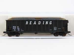 N Scale Atlas 32746 RDG Reading Railroad 3-Bay Open Hopper #41764 w/ Load