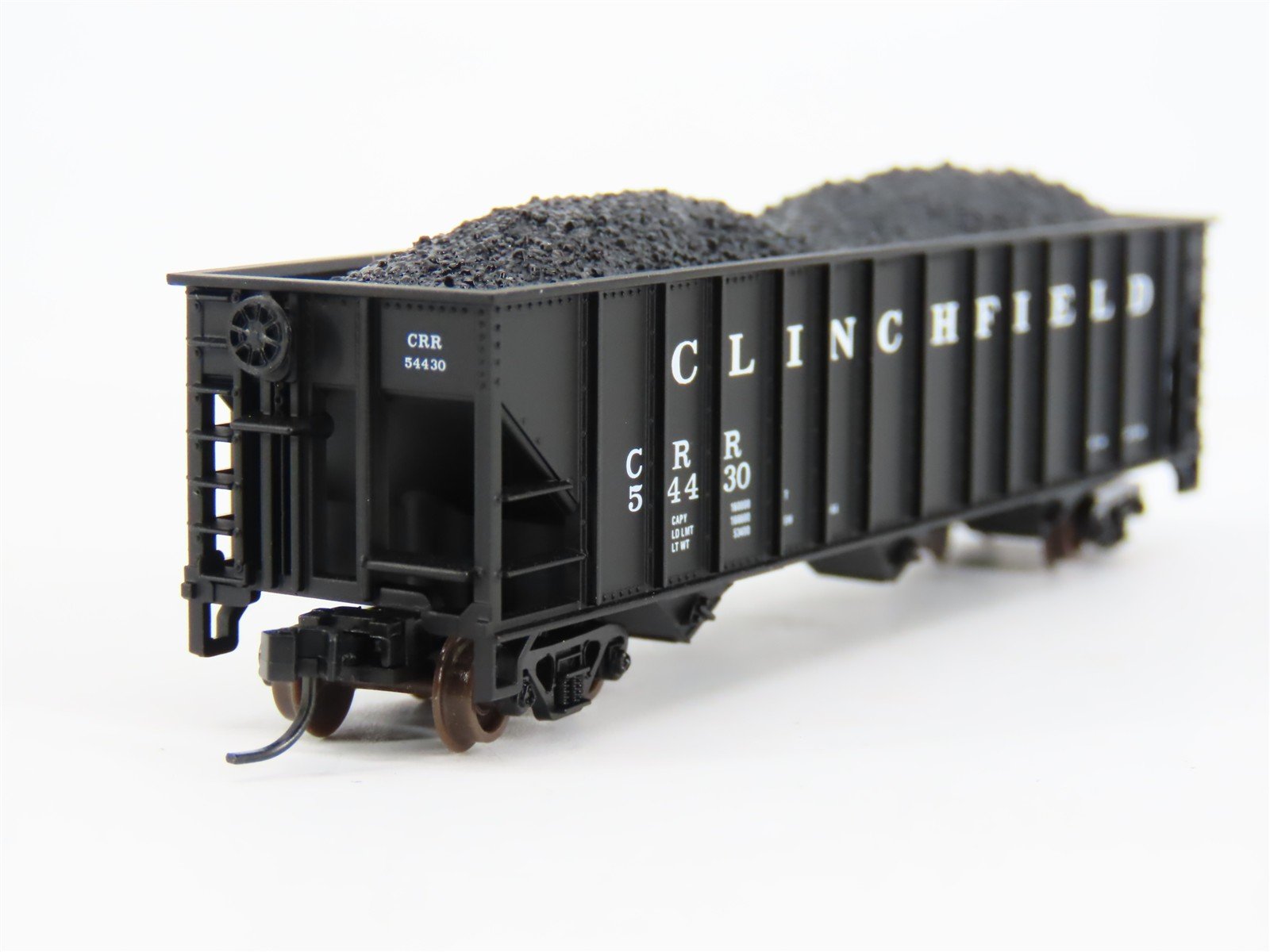 N Scale Atlas 32756 CRR Clinchfield Railroad 3-Bay Open Hopper #54430 w/ Load