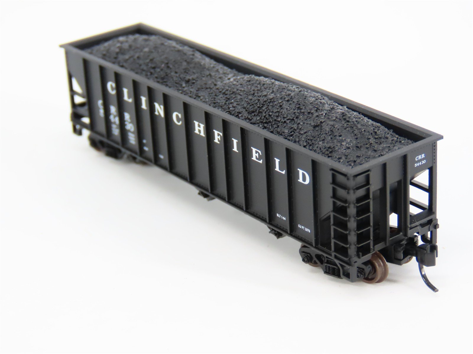 N Scale Atlas 32756 CRR Clinchfield Railroad 3-Bay Open Hopper #54430 w/ Load