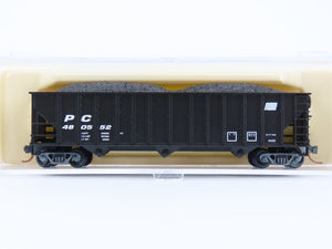 N Scale Atlas 32921 PC Penn Central Railroad 3-Bay Open Hopper #480552 w/ Load