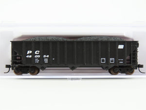 N Scale Atlas 32924 PC Penn Central Railroad 3-Bay Open Hopper #480554 w/ Load
