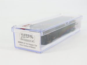 N Scale Atlas 32924 PC Penn Central Railroad 3-Bay Open Hopper #480554 w/ Load
