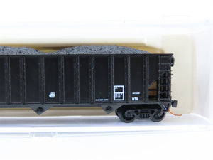 N Scale Atlas 32981 RDG Reading Railroad 3-Bay Open Hopper #483851 w/ Load