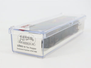 N Scale Atlas 32993 SBD Seaboard System 3-Bay Open Hopper #341490 w/ Load