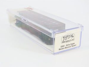 N Scale Atlas 32661 WM Western Maryland 3-Bay Open Hopper #63717 w/ Load