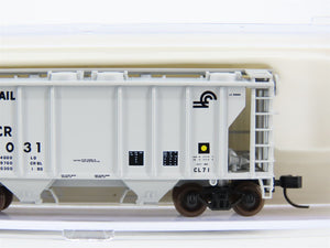 N Scale Atlas 31891 CR Conrail Railroad 2-Bay Covered Hopper #877031