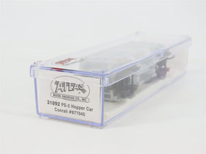 N Scale Atlas 31892 CR Conrail Railroad 2-Bay Covered Hopper #877045