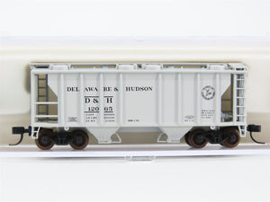 N Scale Atlas 31912 D&H Delaware & Hudson Railroad 2-Bay Covered Hopper #12065