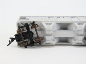 N Scale Atlas 31941 P&LE Pittsburgh & Lake Erie 2-Bay Covered Hopper #1661