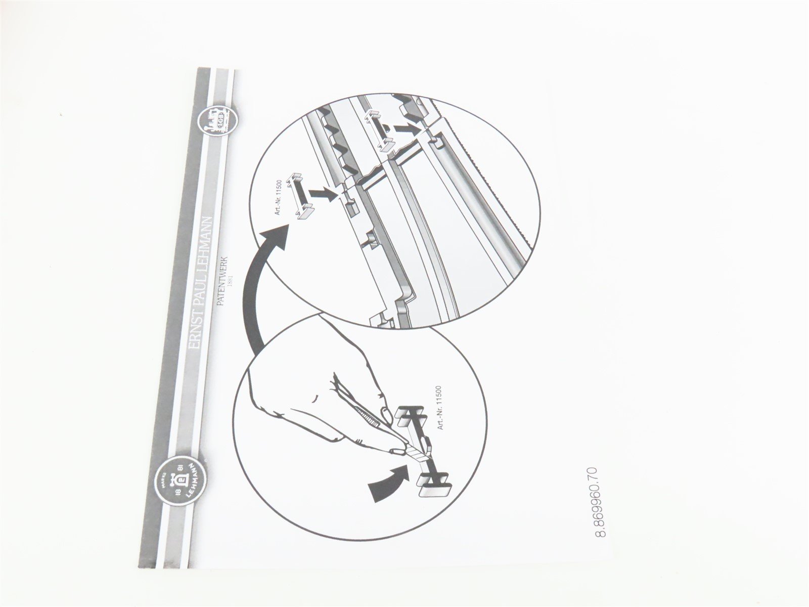 G Scale LGB 61815 Roadbed for #18150 Switch Track ROADBED ONLY