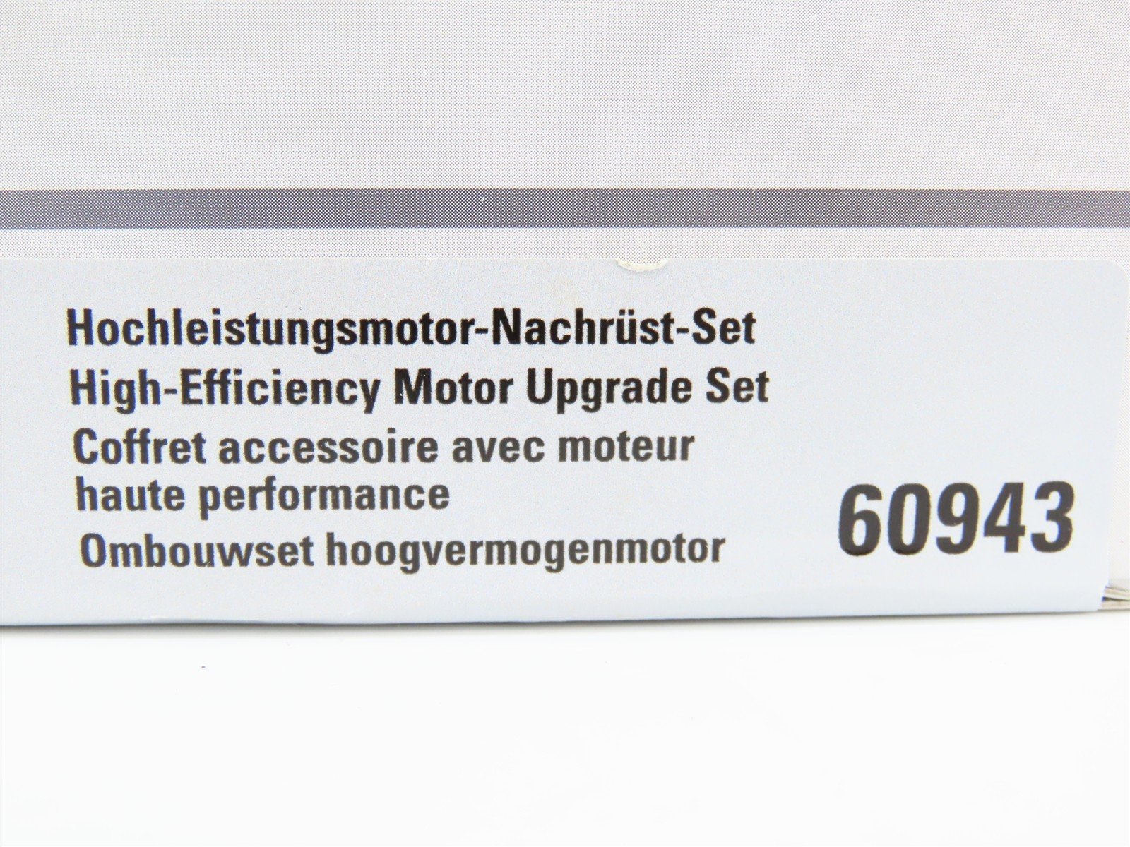 HO Scale Marklin Digital Kit #60943 High-Efficiency Motor Upgrade Set - SEALED