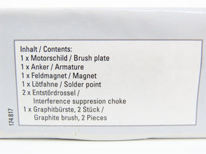 HO Scale Marklin Digital Kit #60943 High-Efficiency Motor Upgrade Set - SEALED