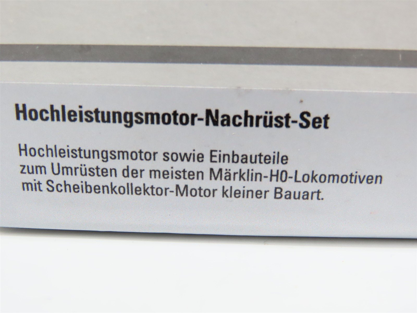 HO Scale Marklin Digital Kit #60943 High-Efficiency Motor Upgrade Set - SEALED