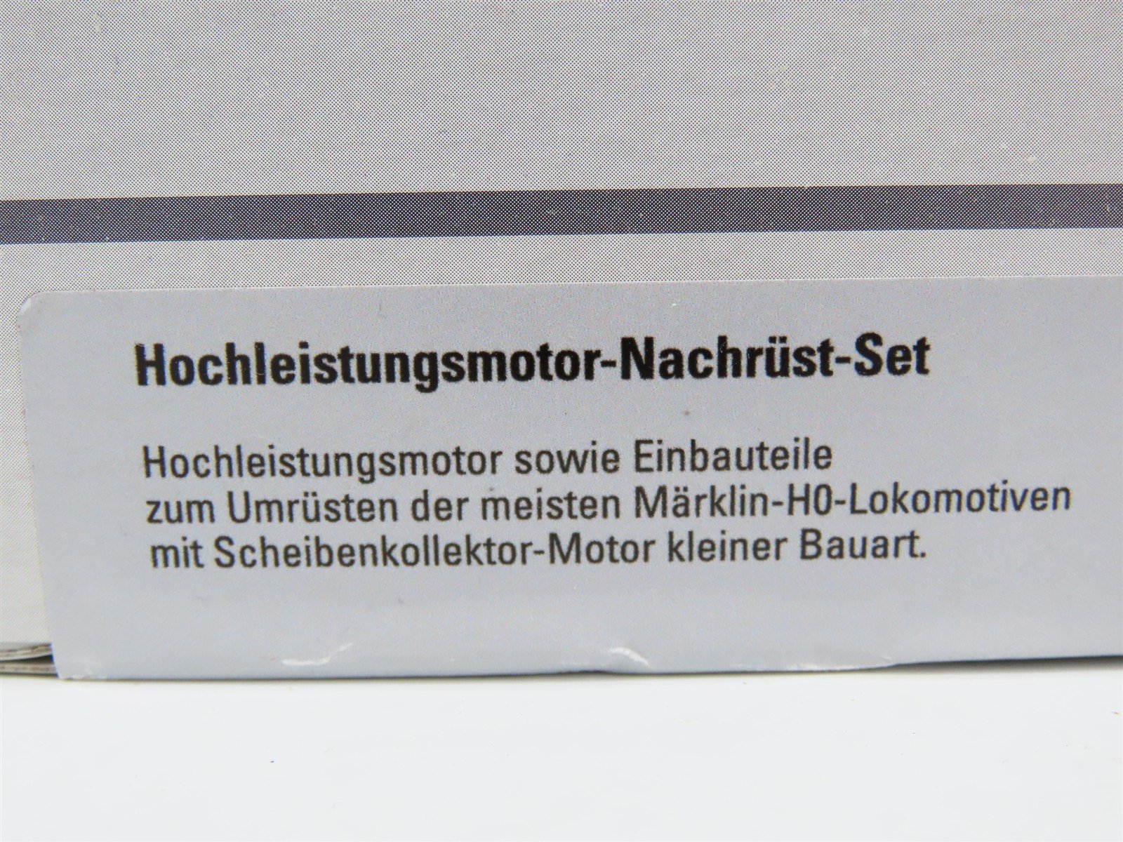 HO Scale Marklin Digital Kit #60943 High-Efficiency Motor Upgrade Set - SEALED