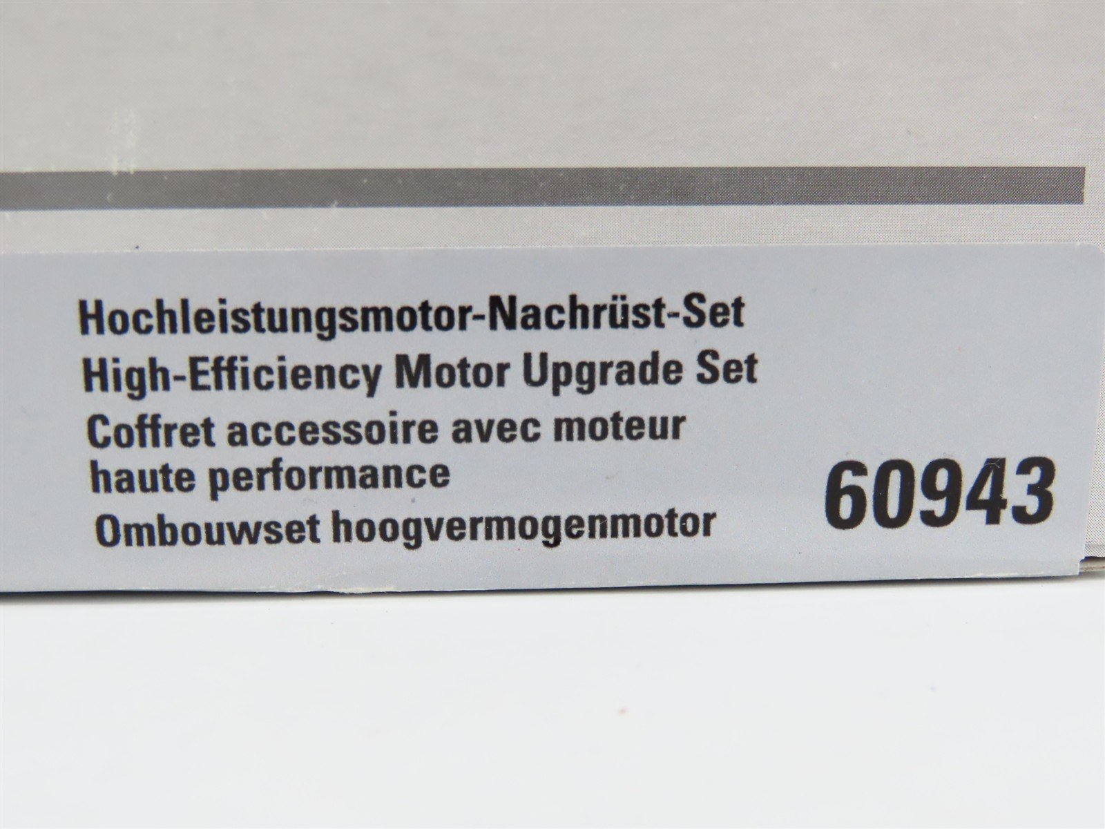 HO Scale Marklin Digital Kit #60943 High-Efficiency Motor Upgrade Set - SEALED