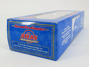 O Gauge 3-Rail Atlas 6423-5 C&O 50-Ton War Emergency 2-Bay Hopper #55380
