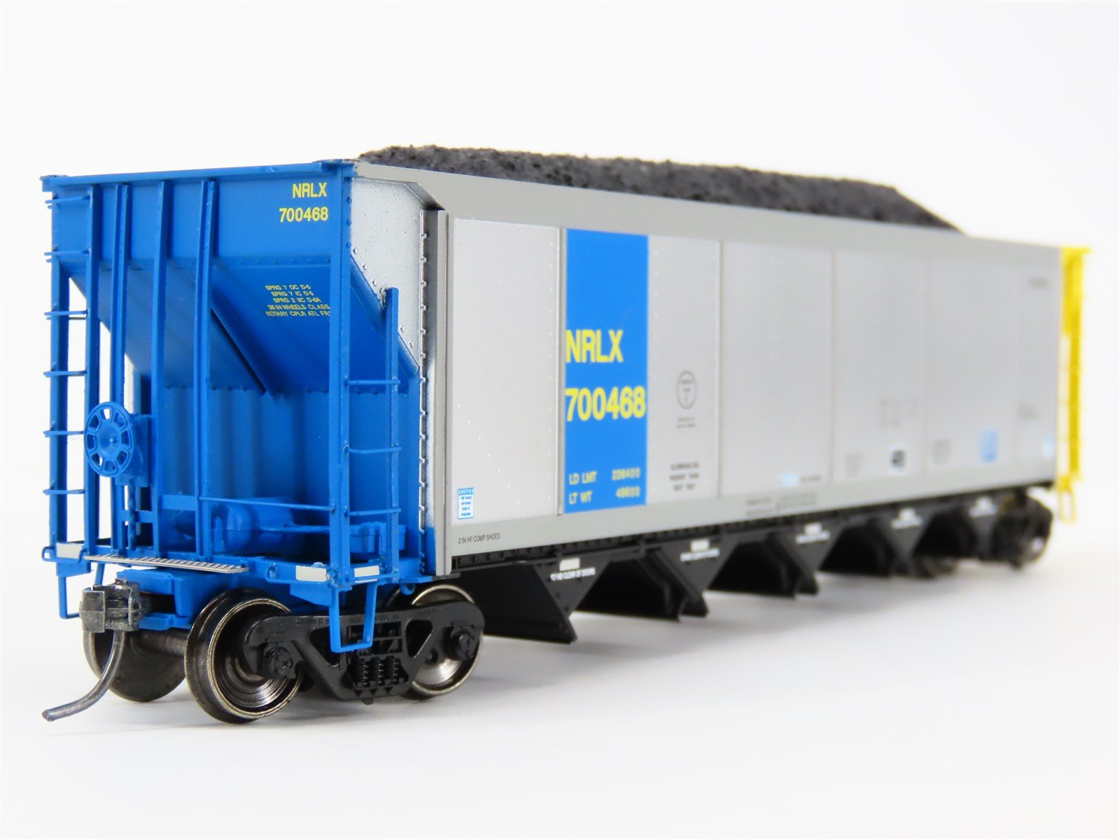 HO ExactRail EE-1307-9 NRLX CIT Group Autoflood Hopper #700488 w/Coal Load