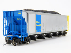 HO ExactRail EE-1307-9 NRLX CIT Group Autoflood Hopper #700488 w/Coal Load