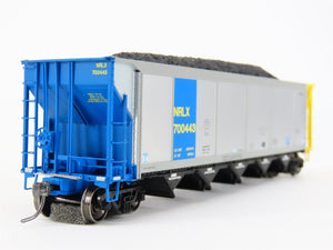 HO ExactRail EE-1307-7 NRLX CIT Group Autoflood Hopper #700443 w/Coal Load