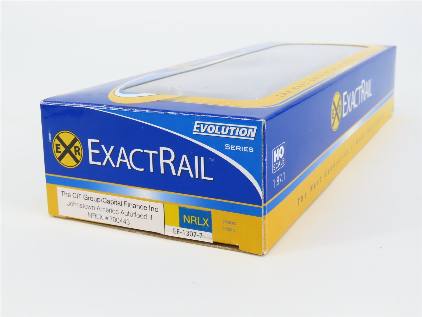 HO ExactRail EE-1307-7 NRLX CIT Group Autoflood Hopper #700443 w/Coal Load