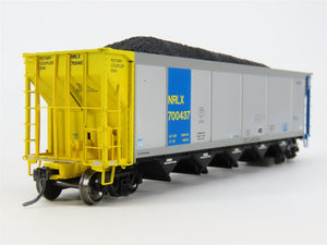 HO ExactRail EE-1307-6 NRLX CIT Group Autoflood Hopper #700437 w/Coal Load