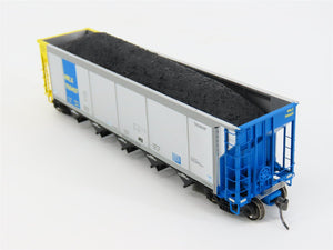 HO ExactRail EE-1307-6 NRLX CIT Group Autoflood Hopper #700437 w/Coal Load