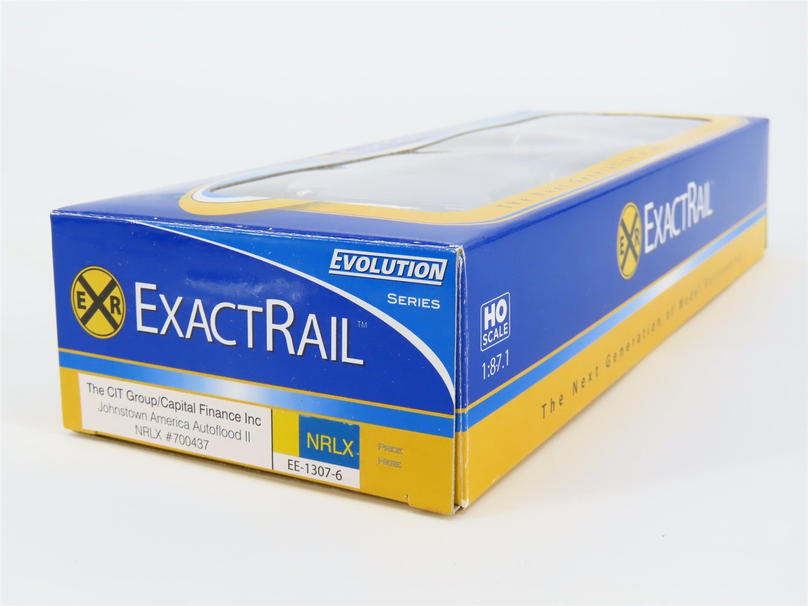 HO ExactRail EE-1307-6 NRLX CIT Group Autoflood Hopper #700437 w/Coal Load