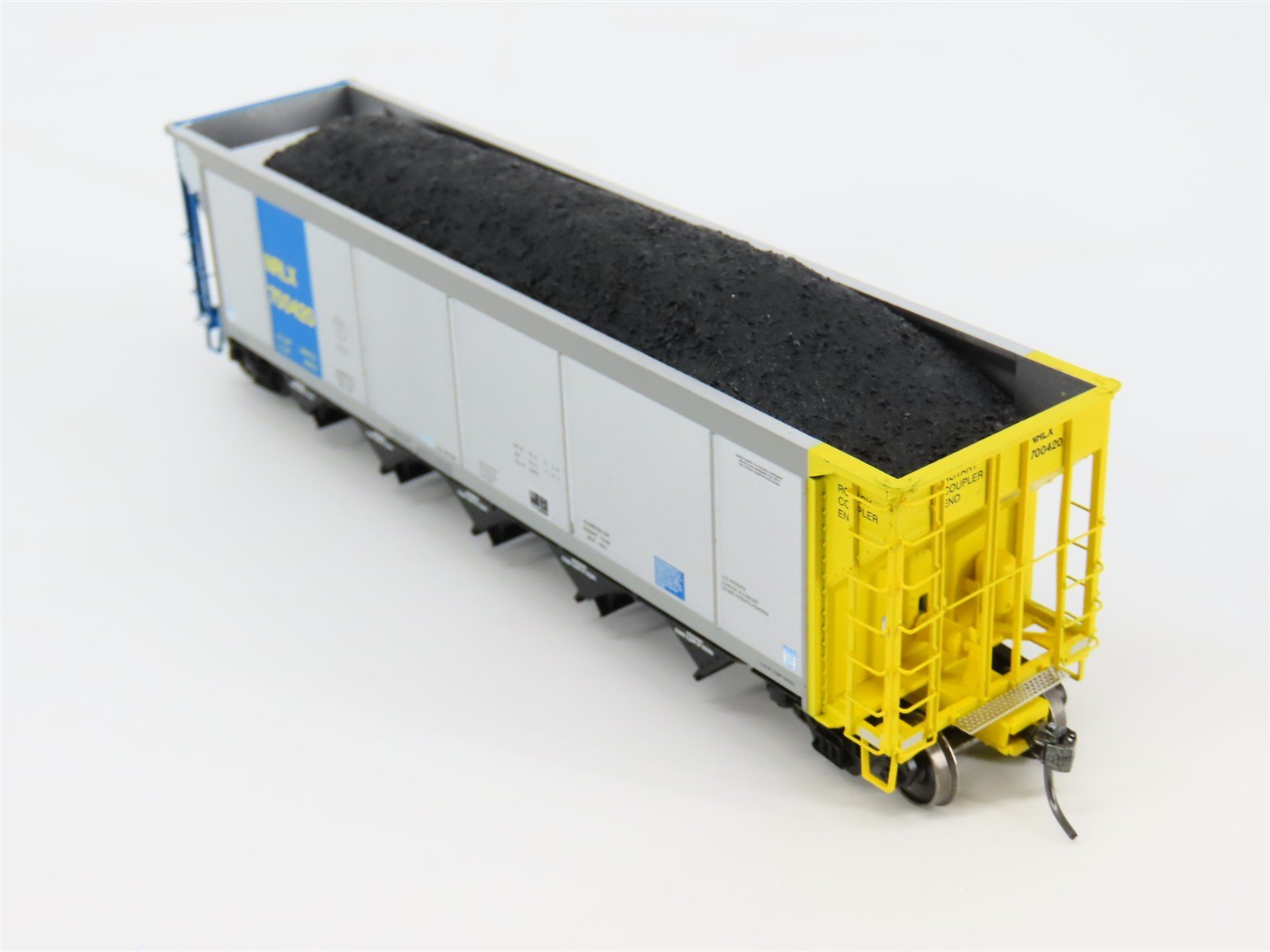 HO ExactRail EE-1307-5 NRLX CIT Group Autoflood Hopper #700420 w/Coal Load