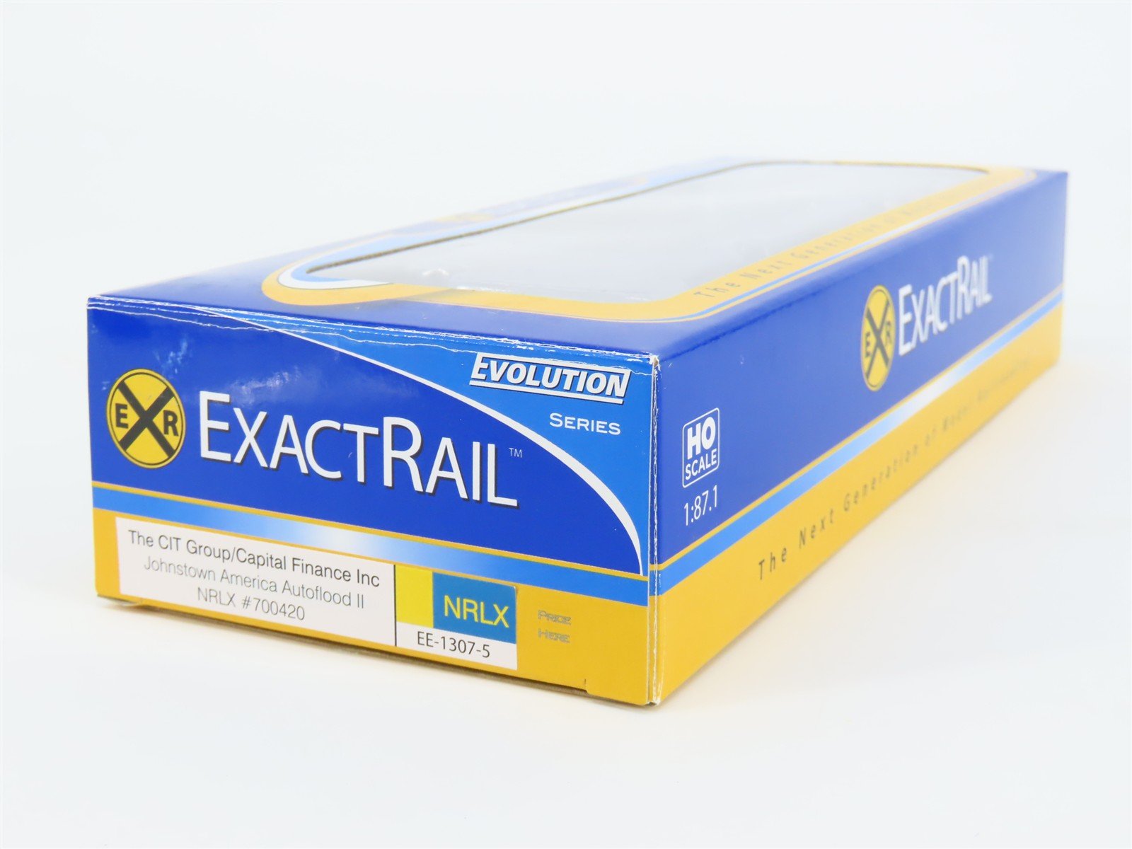 HO ExactRail EE-1307-5 NRLX CIT Group Autoflood Hopper #700420 w/Coal Load