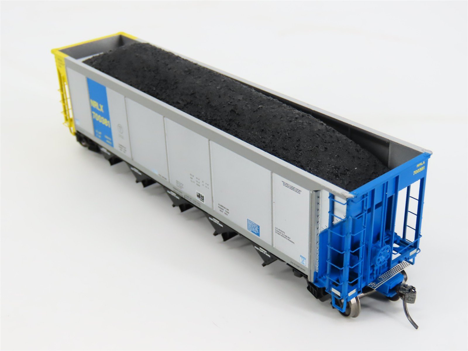 HO ExactRail EE-1307-1 NRLX CIT Group Autoflood Hopper #700381 w/Coal Load
