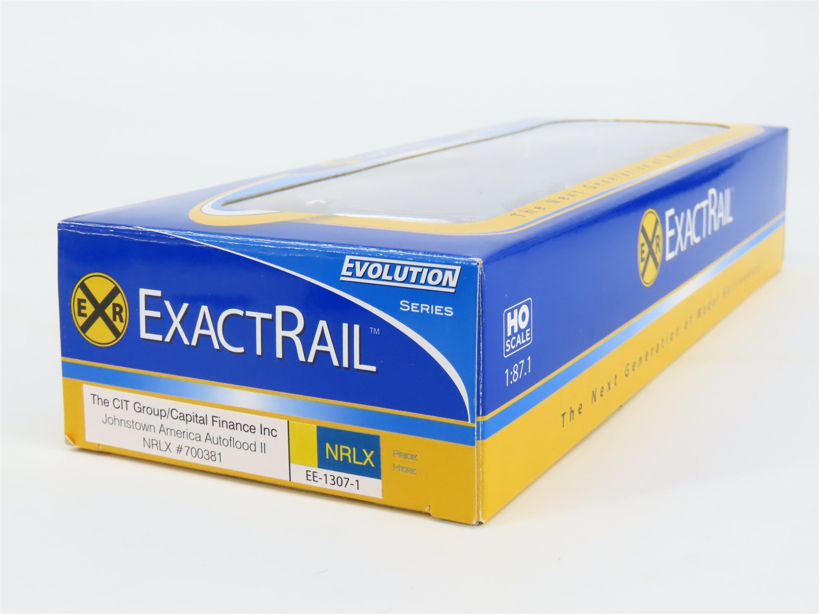 HO ExactRail EE-1307-1 NRLX CIT Group Autoflood Hopper #700381 w/Coal Load