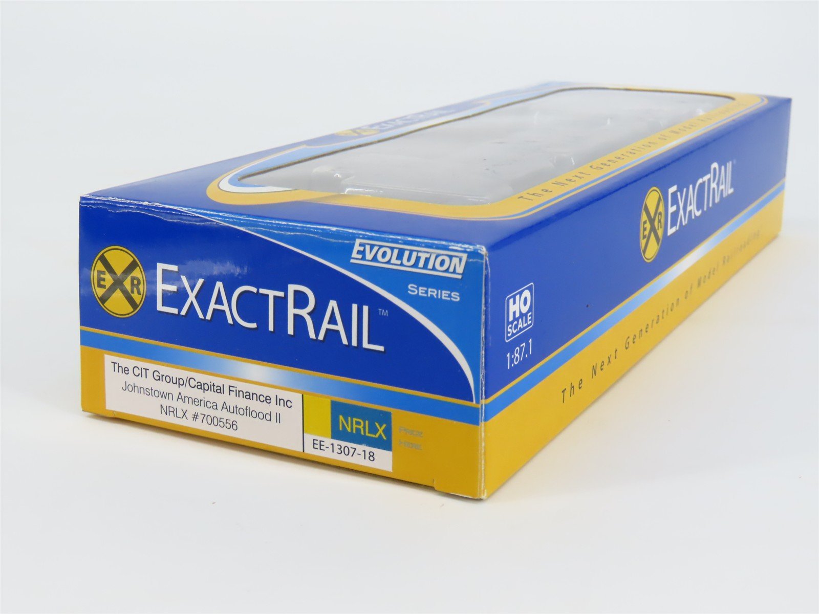 HO ExactRail EE-1307-18 NRLX CIT Group Autoflood Hopper #700556 w/Coal Load