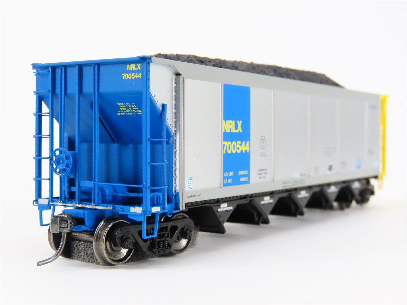 HO ExactRail EE-1307-17 NRLX CIT Group Autoflood Hopper #700544 w/Coal Load