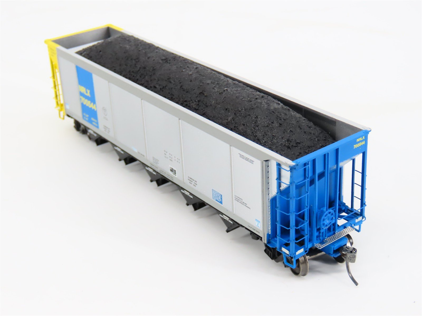 HO ExactRail EE-1307-17 NRLX CIT Group Autoflood Hopper #700544 w/Coal Load