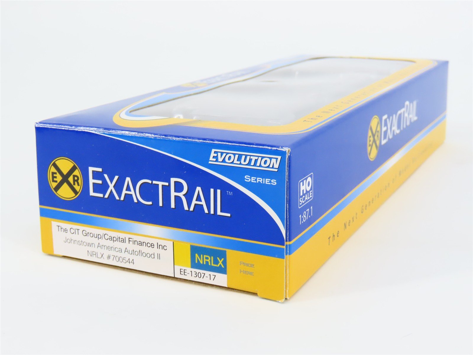 HO ExactRail EE-1307-17 NRLX CIT Group Autoflood Hopper #700544 w/Coal Load