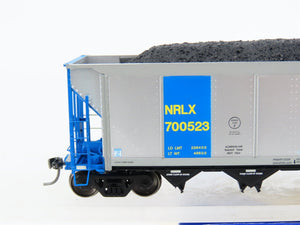 HO ExactRail EE-1307-15 NRLX CIT Group Autoflood Hopper #700523 w/Coal Load