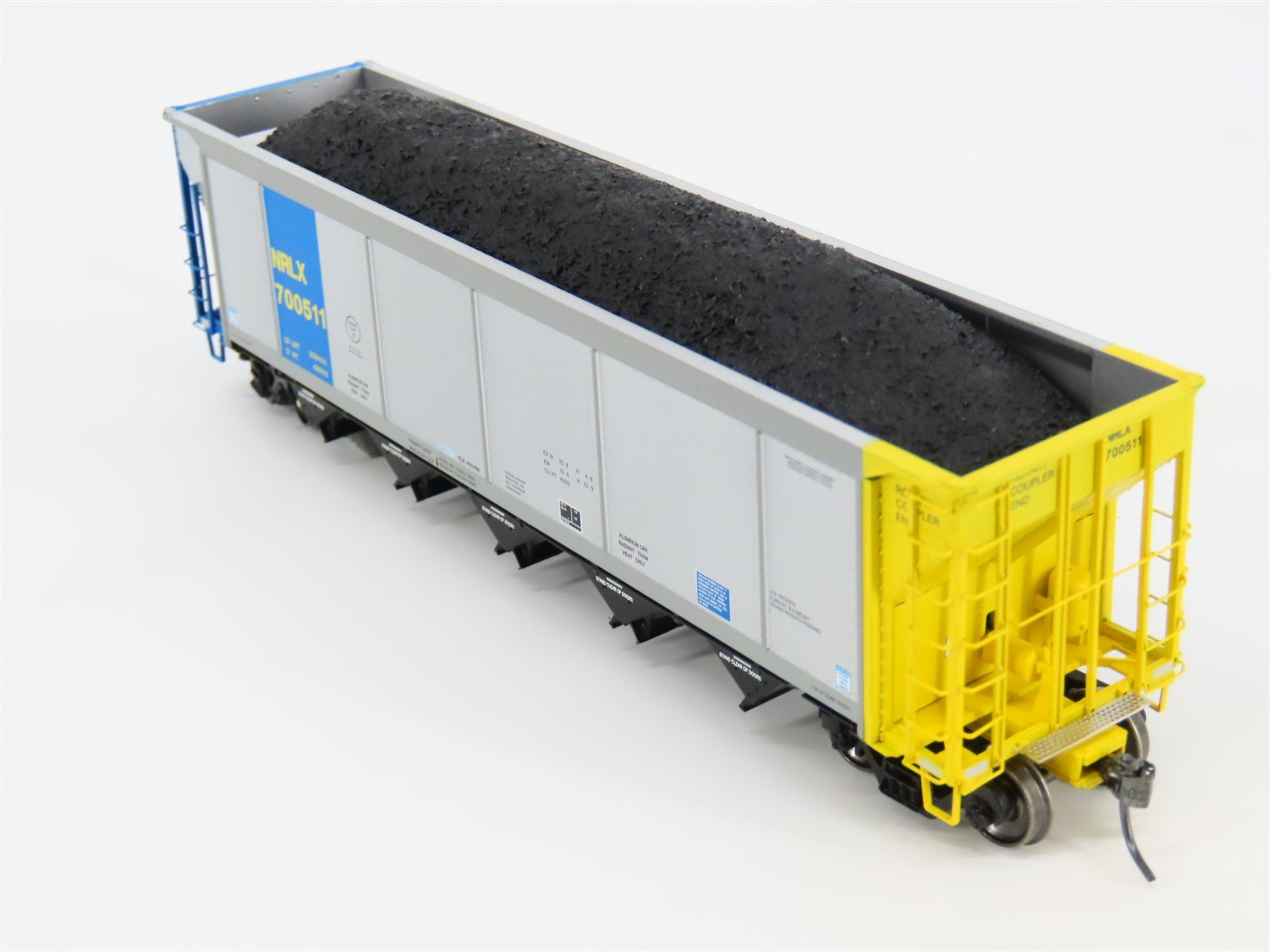 HO ExactRail EE-1307-14 NRLX CIT Group Autoflood Hopper #700511 w/Coal Load