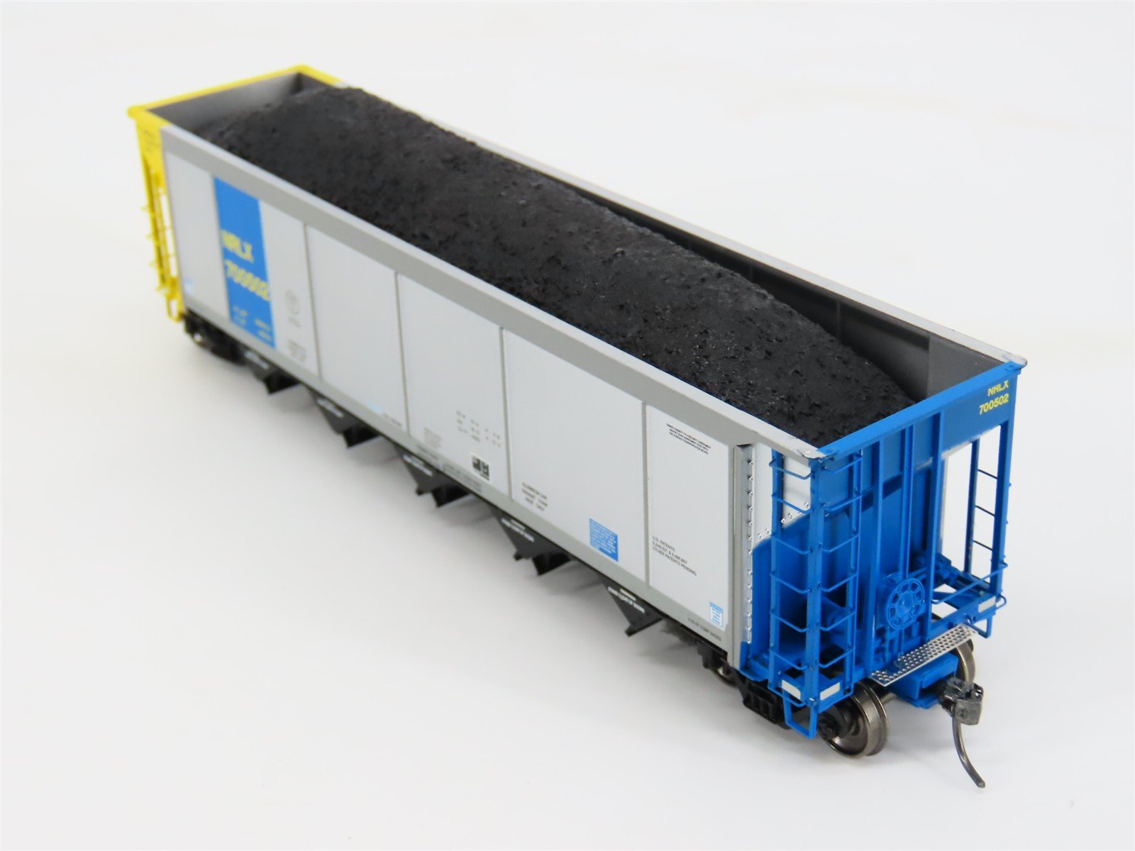 HO ExactRail EE-1307-13 NRLX CIT Group Autoflood Hopper #700502 w/Coal Load