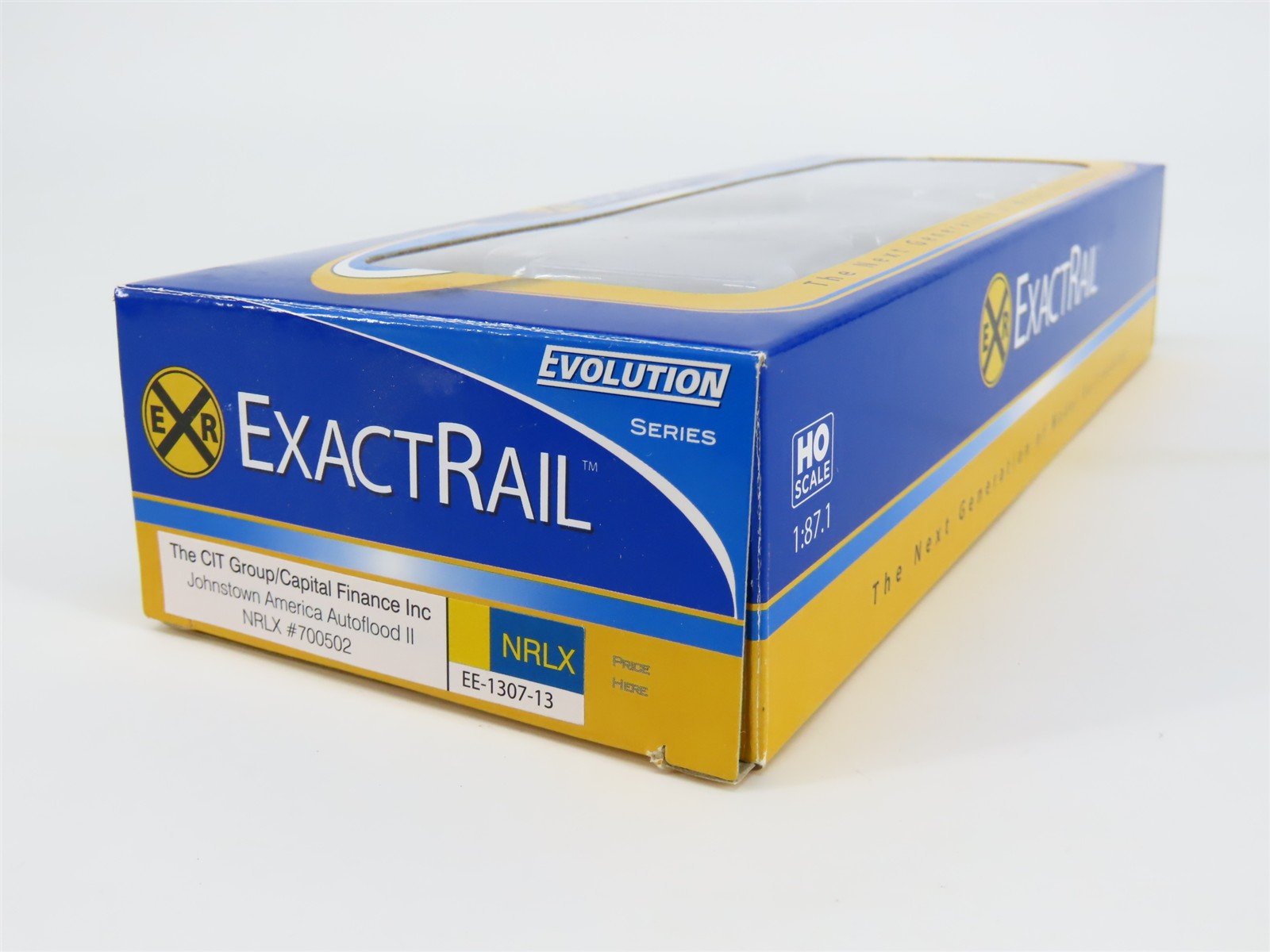 HO ExactRail EE-1307-13 NRLX CIT Group Autoflood Hopper #700502 w/Coal Load