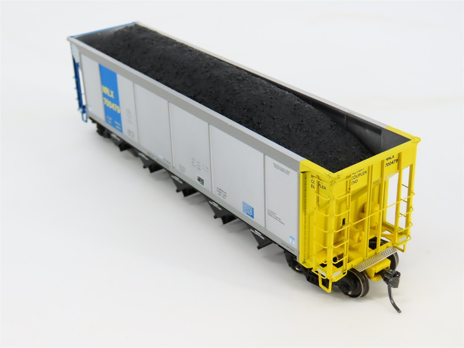 HO ExactRail EE-1307-10 NRLX CIT Group Autoflood Hopper #700479 w/Coal Load