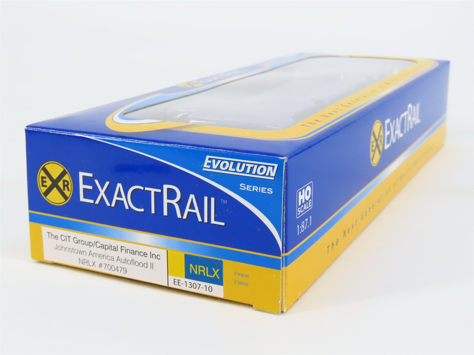 HO ExactRail EE-1307-10 NRLX CIT Group Autoflood Hopper #700479 w/Coal Load