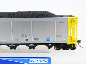 HO ExactRail EE-1307-11 NRLX CIT Group Autoflood Hopper #700480 w/Coal Load