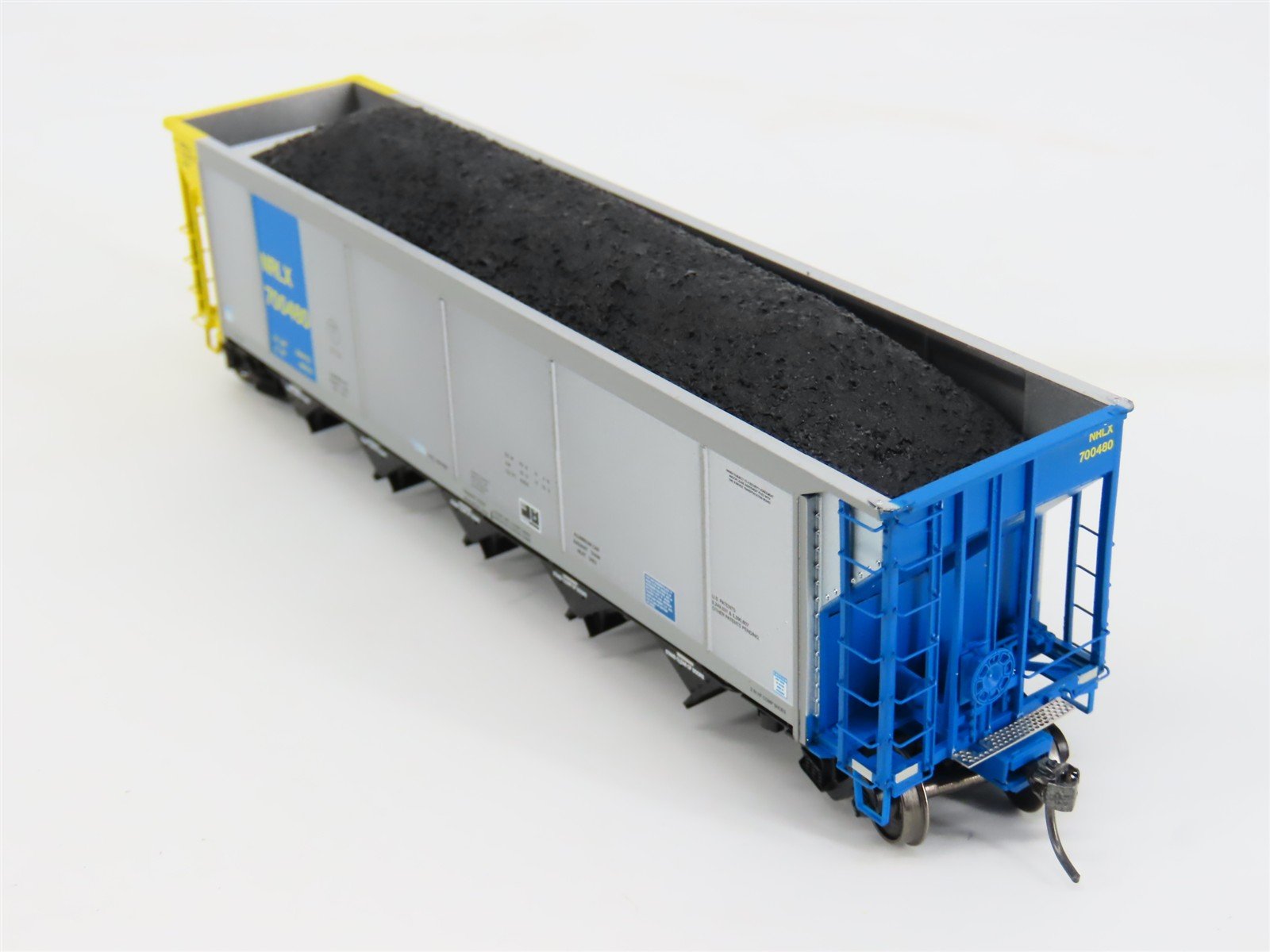 HO ExactRail EE-1307-11 NRLX CIT Group Autoflood Hopper #700480 w/Coal Load